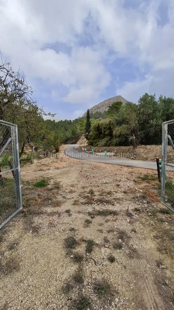 Vista exterior de Casa o xalet en venda en Benimantell amb Terrassa