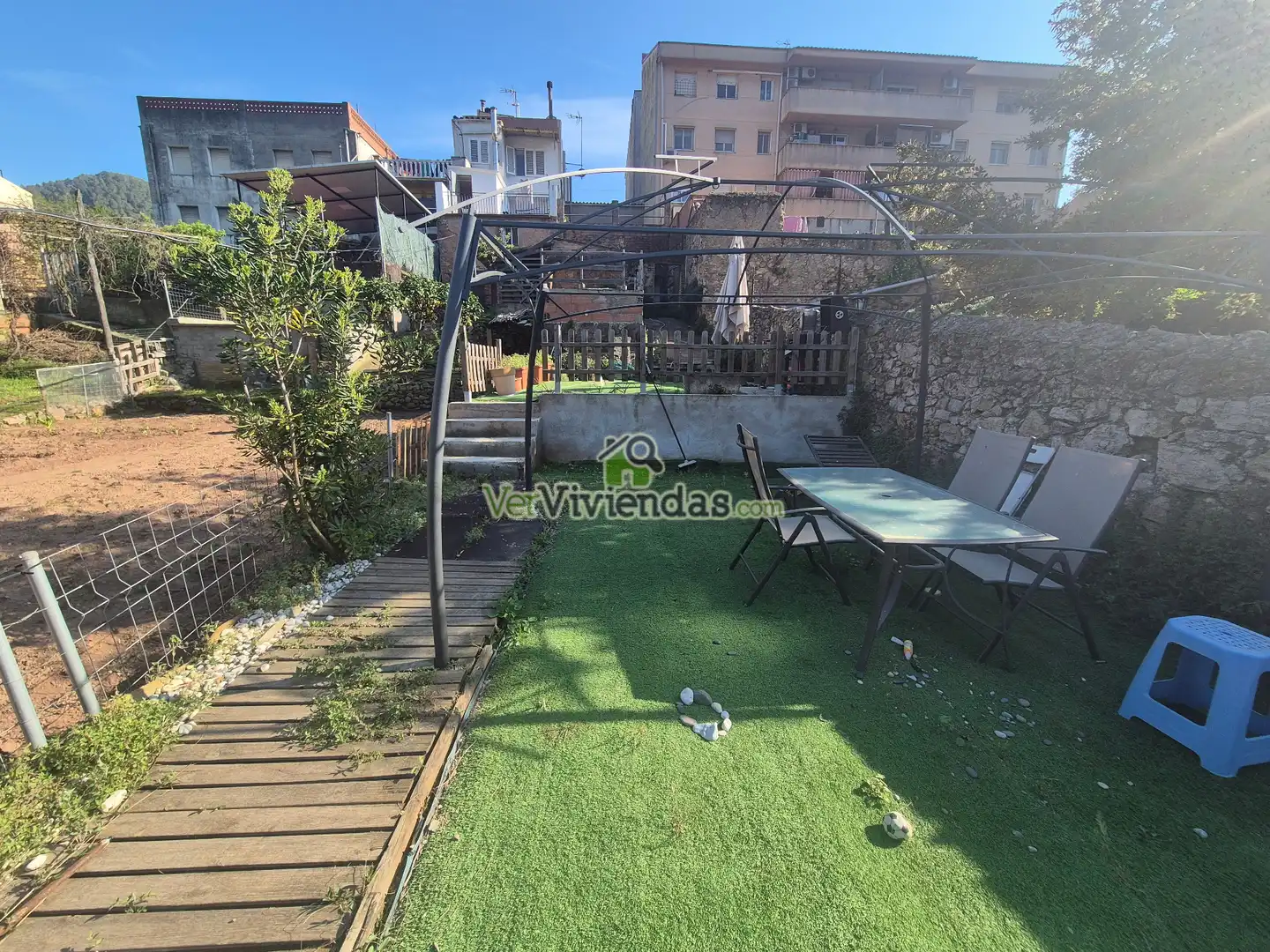 Jardín de Casa o chalet en venta en Vallirana con Aire acondicionado, Calefacción y Jardín privado