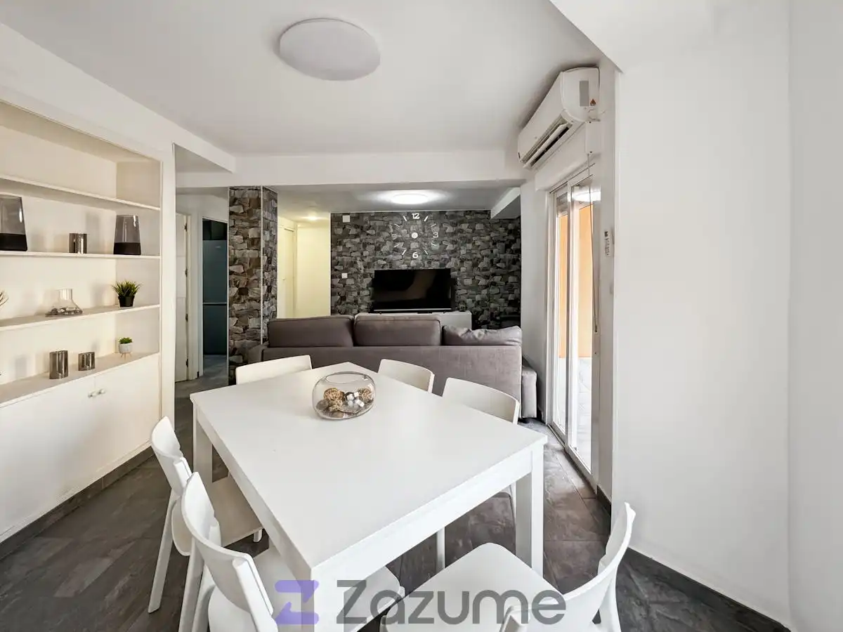 Wohnzimmer von Wohnung zur Miete in Alicante / Alacant mit Klimaanlage, Terrasse und Möbliert