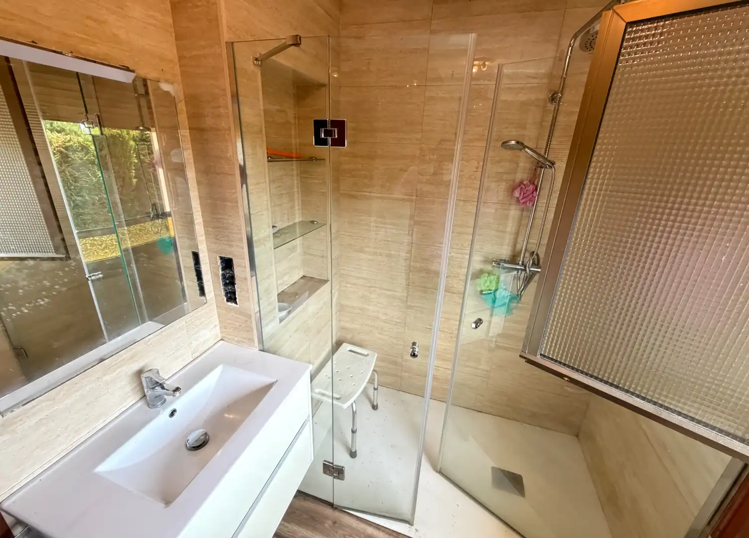 Baño de Casa o chalet en venta en Villaviciosa con Calefacción, Jardín privado y Parquet