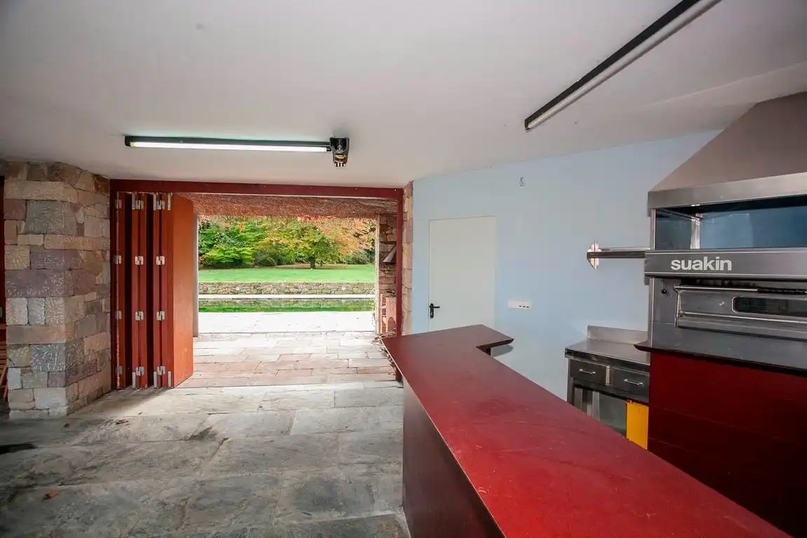 Cocina de Casa o chalet en venta en Mazcuerras con Jardín privado y Piscina