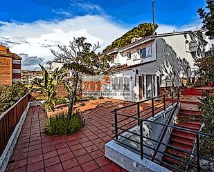 Exterior view of Single-family semi-detached for sale in Lloret de Mar  with Air Conditioner