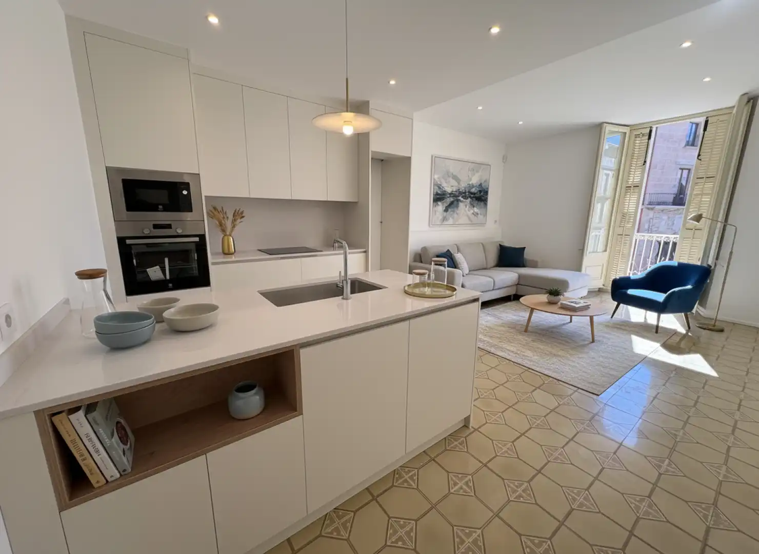 Cocina de Piso en venta en Balenyà con Calefacción, Terraza y Balcón