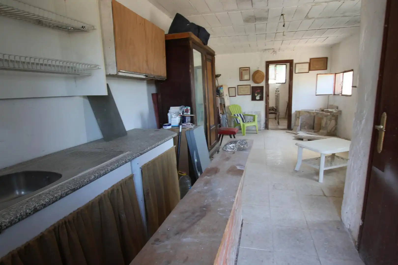 Cuina de Finca rústica en venda en Badajoz amb Traster i Piscina