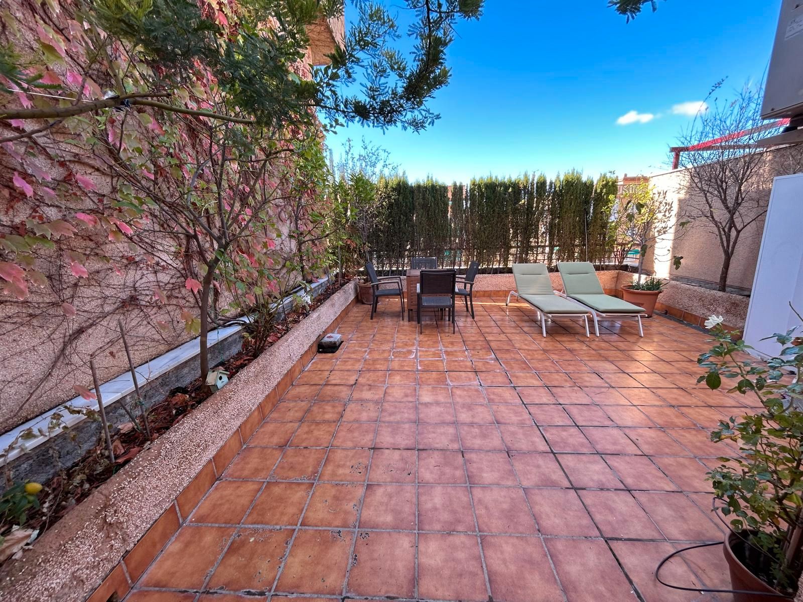 Terrace of Attic to rent in  Granada Capital  with Heating, Terrace and Oven