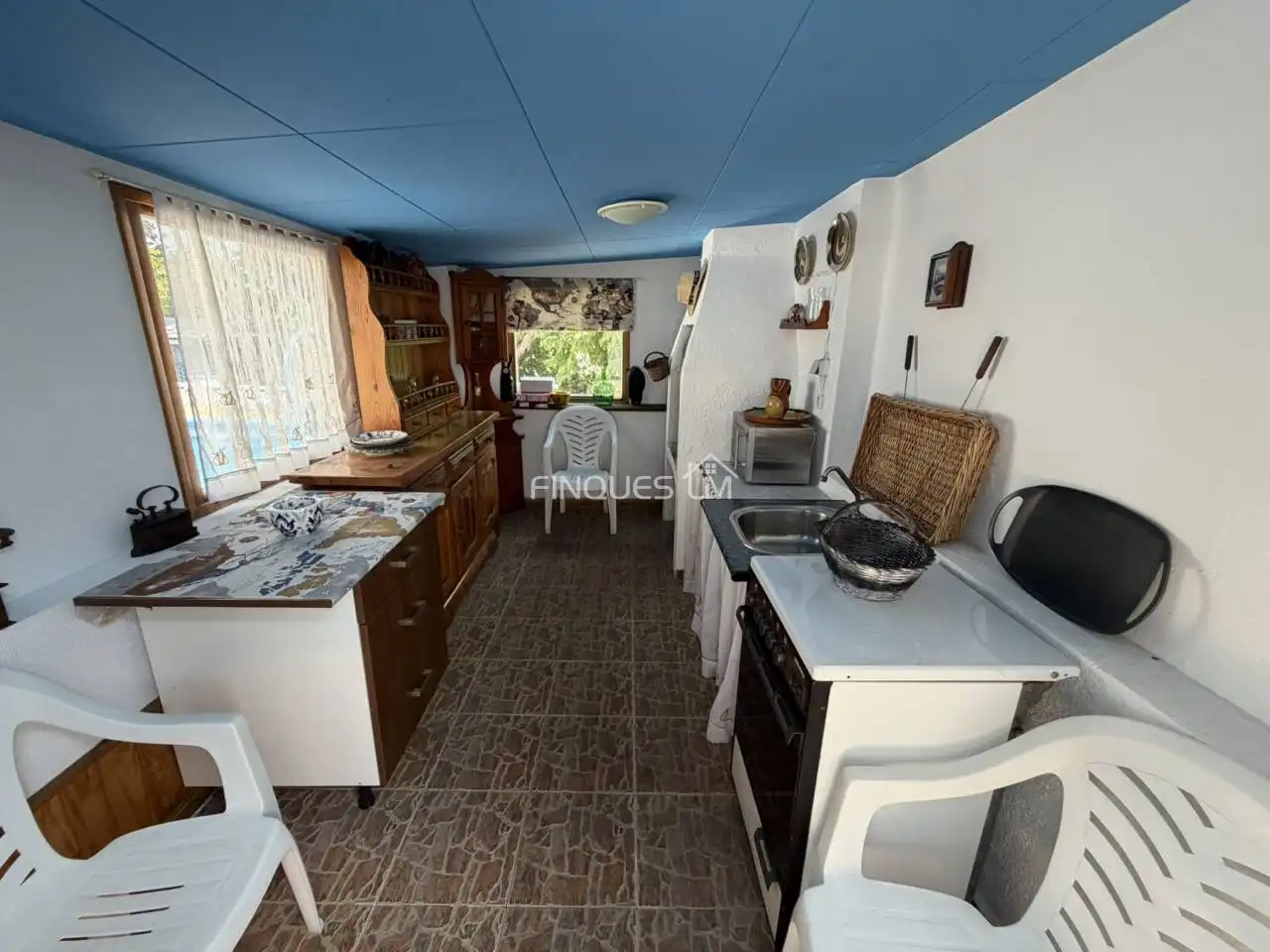 Küche von Haus oder Chalet zum Verkauf in Tordera mit Heizung, Privatgarten und Terrasse