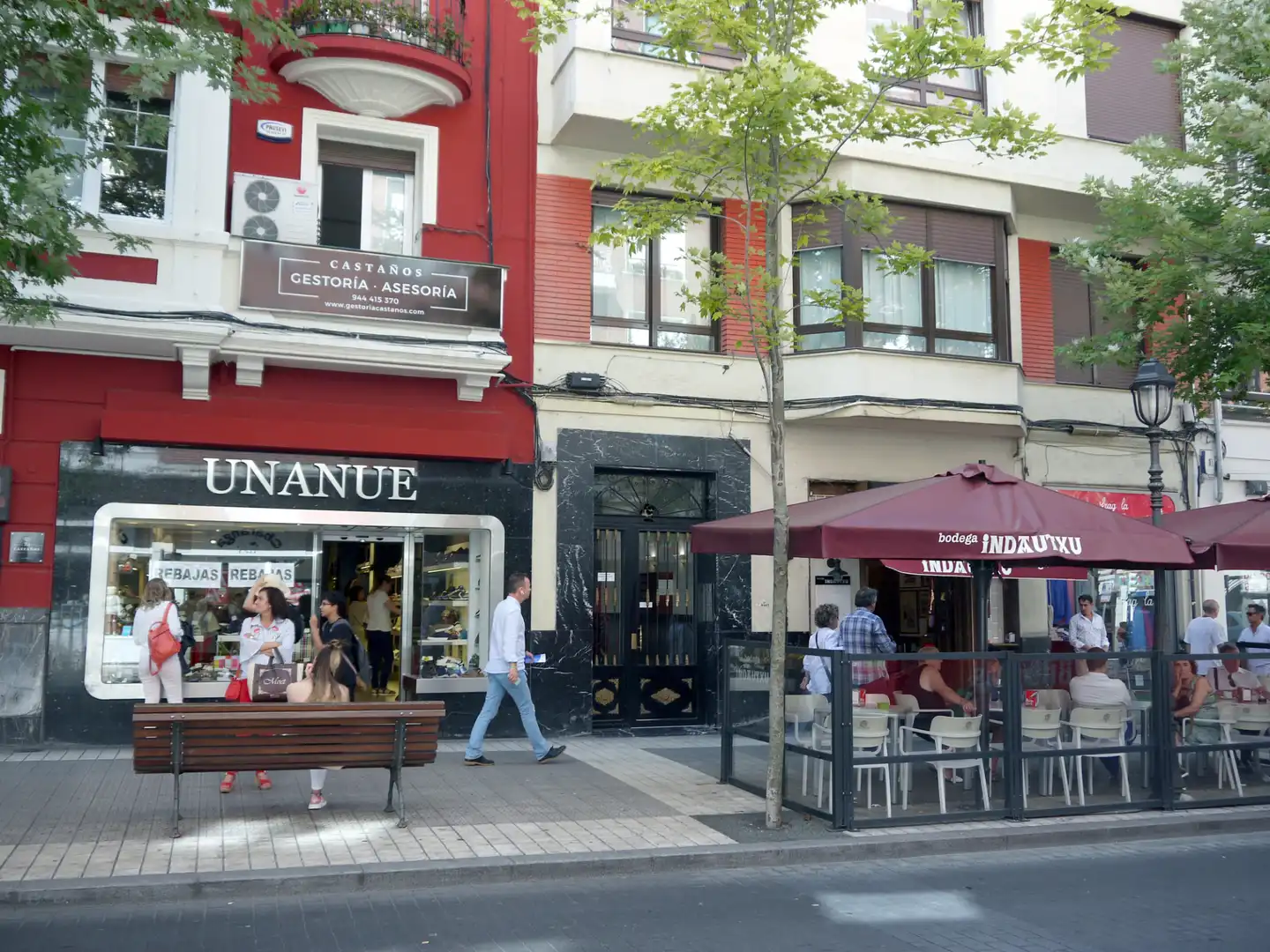 Exterior view of Apartments for sale in Bilbao   with Heating, Furnished and Washing machine