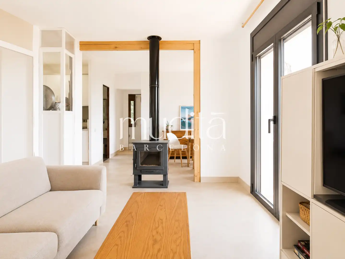 Living room of Houses for sale in Pineda de Mar  with Terrace, Storage room and Balcony