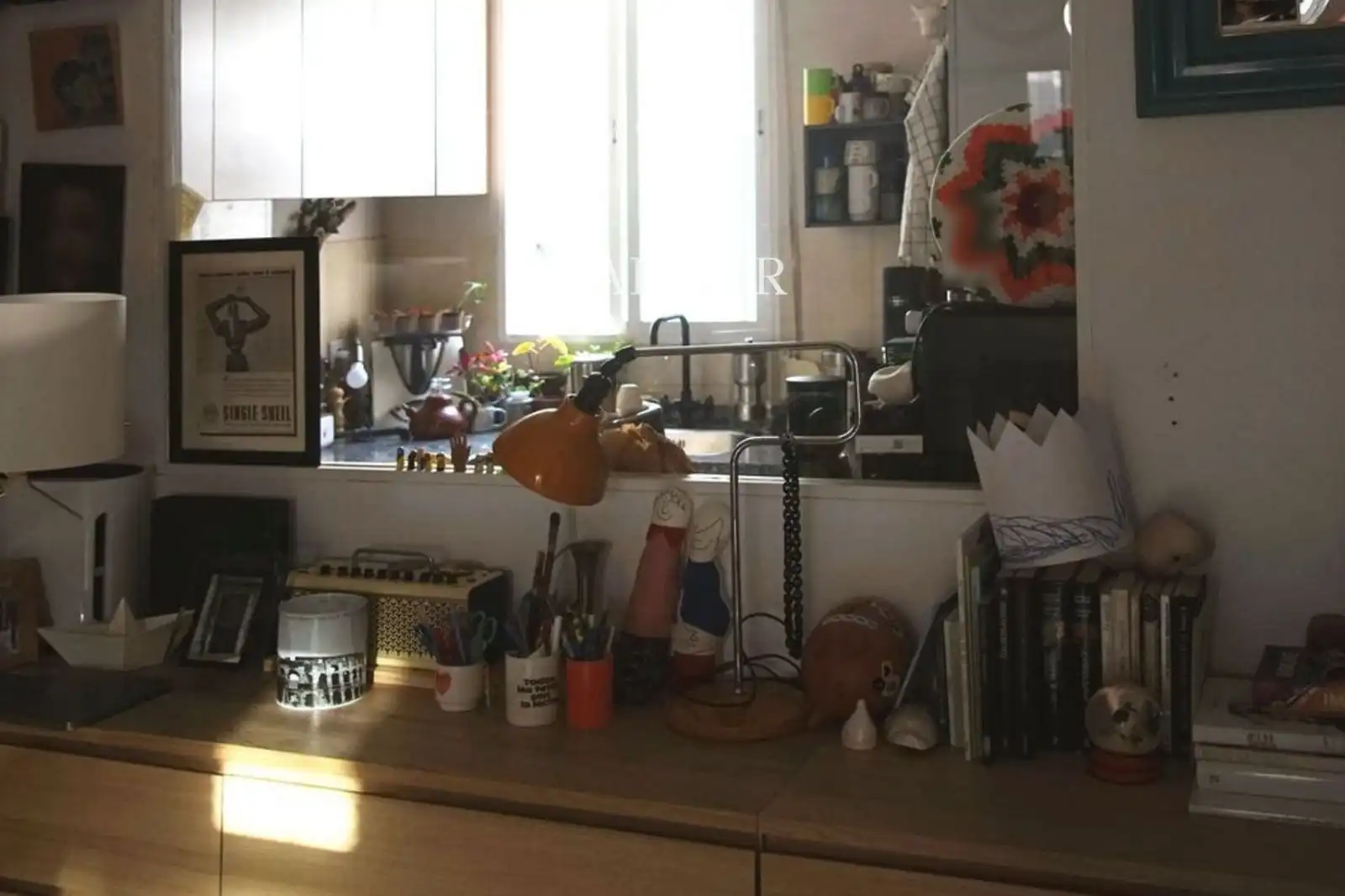 Kitchen of Flat for rent in Madrid  with Air Conditioner, Terrace and Furnished