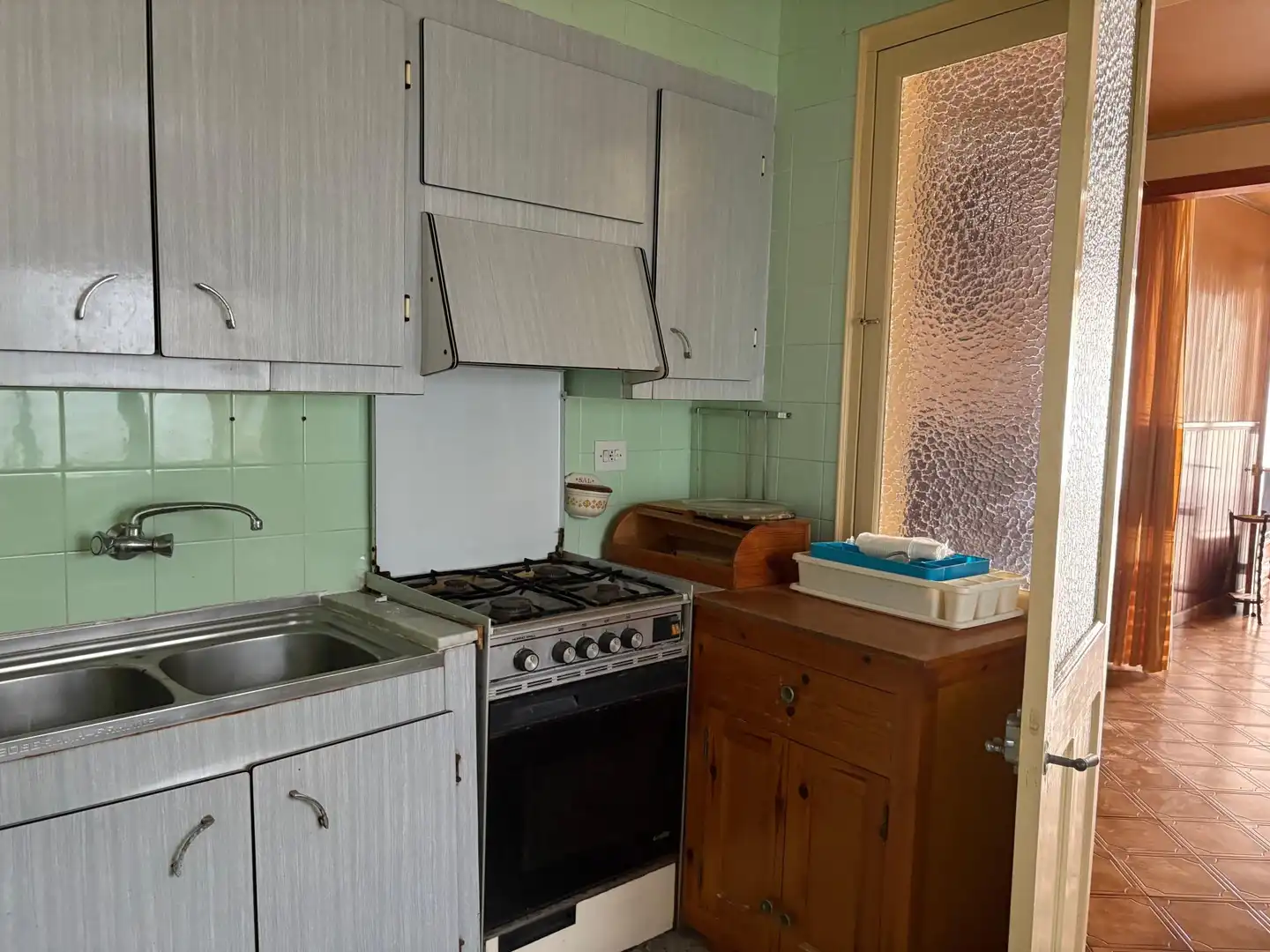 Cuina de Casa adosada en venda en Ciutadella de Menorca amb Terrassa