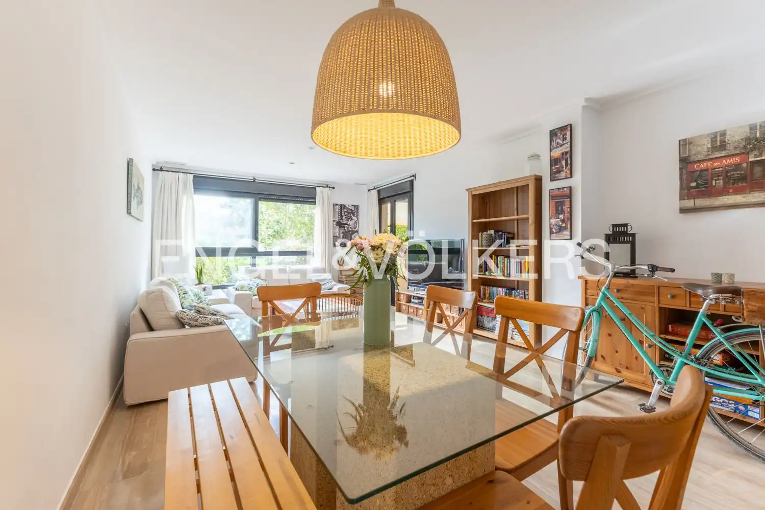 Vista exterior de Piso de alquiler en Jávea / Xàbia con Aire acondicionado, Calefacción y Jardín privado