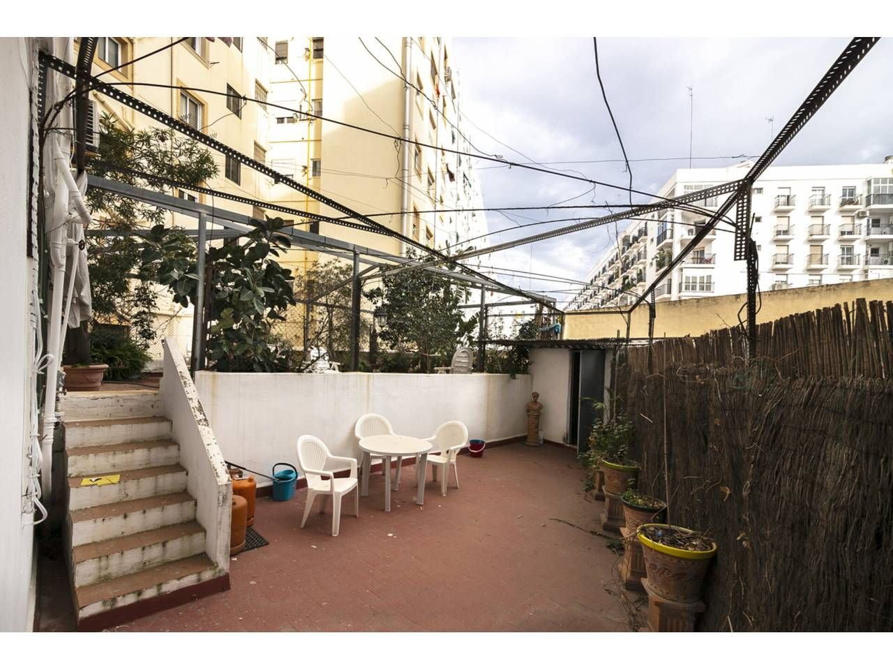 Terrace of Flat for sale in  Valencia Capital  with Heating, Parquet flooring and Terrace