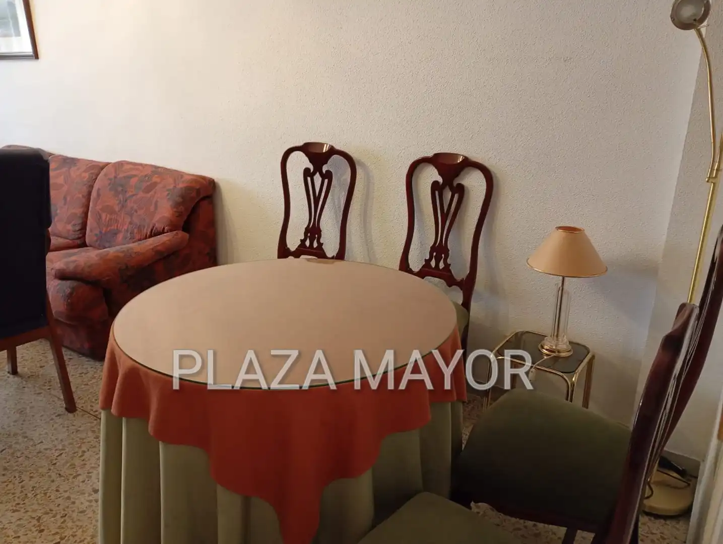 Dining room of Flat for sale in Salamanca  with Heating, Furnished and Balcony