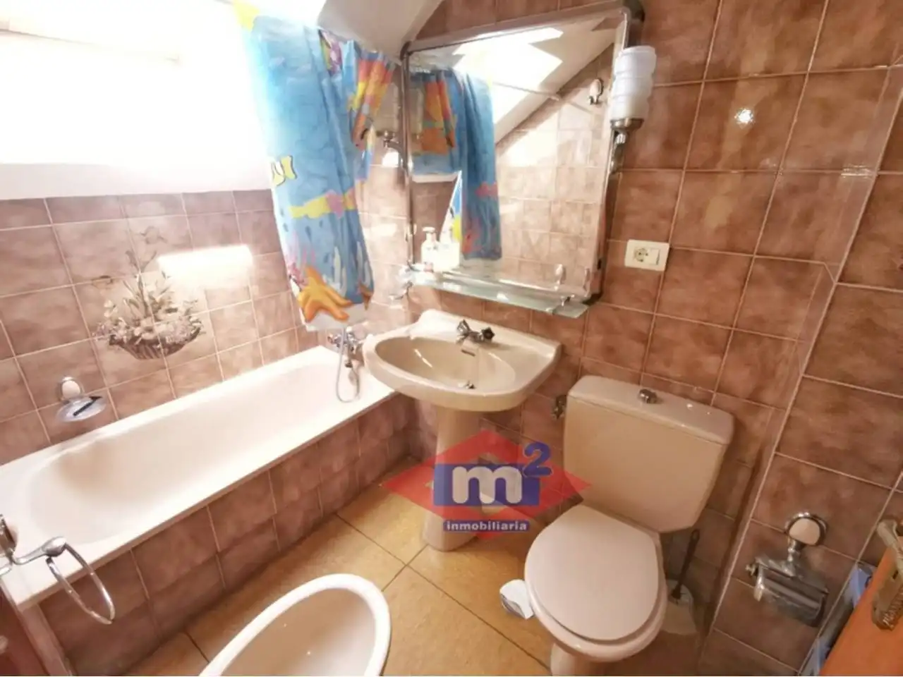 Baño de Dúplex en venta en Sanxenxo con Terraza y Trastero