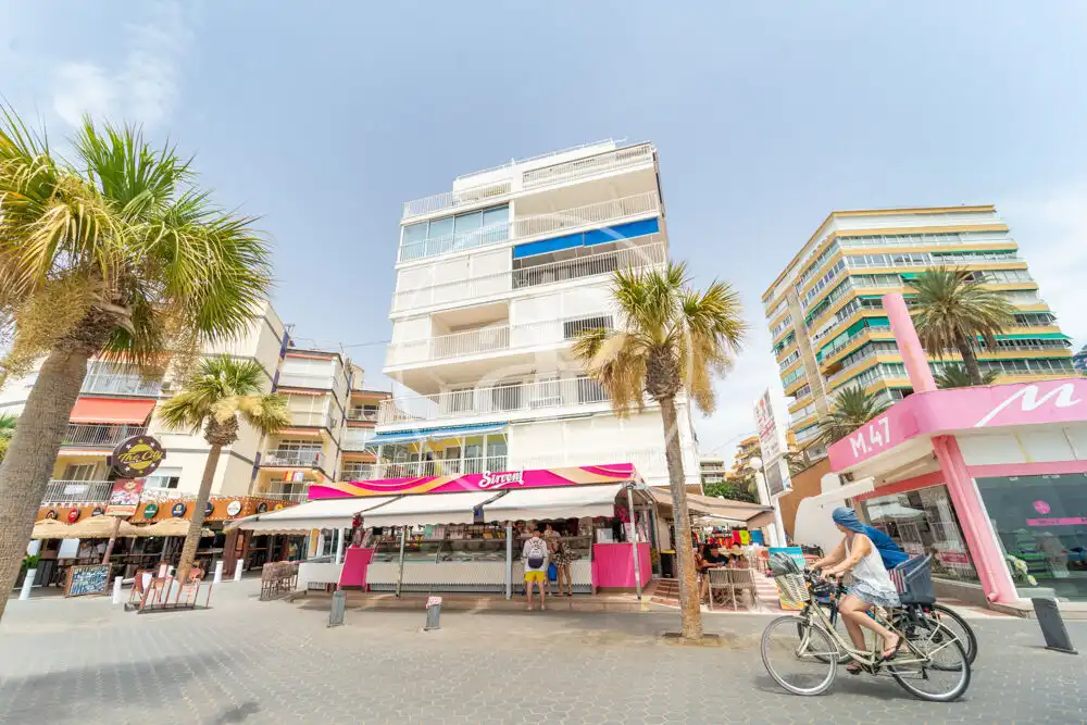 Exterior view of Flat for sale in Benidorm  with Heating, Terrace and Furnished