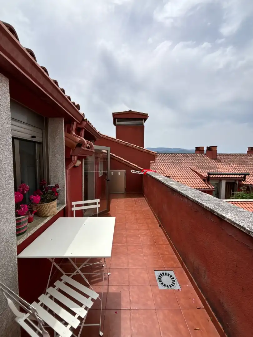 Terraza de Piso de alquiler en Gondomar con Terraza, Amueblado y Lavadora
