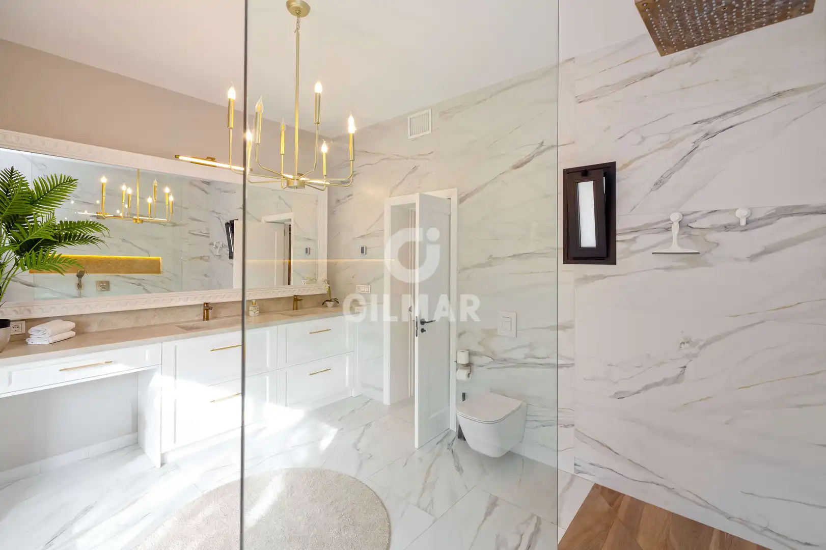 Bathroom of Houses for sale in Benalmádena  with Heating, Private garden and Swimming Pool