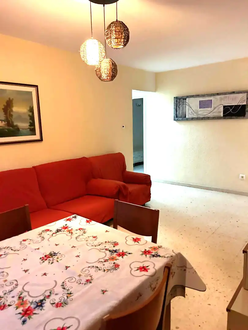 Living room of Flat for rent in Murcia  with Furnished, Oven and Washing machine