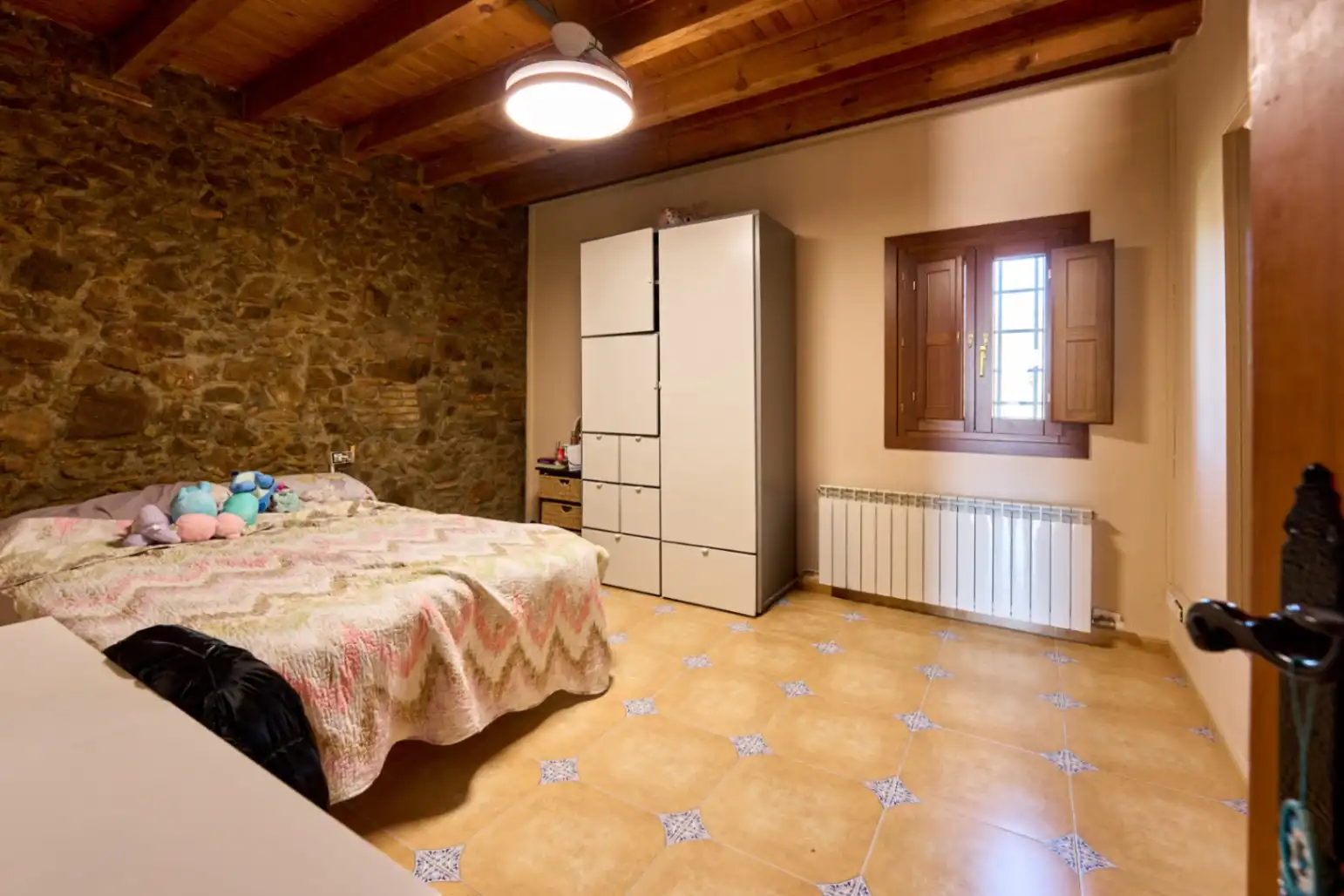 Habitación de Finca rústica en venta en L'Ametlla del Vallès con Calefacción, Terraza y Trastero