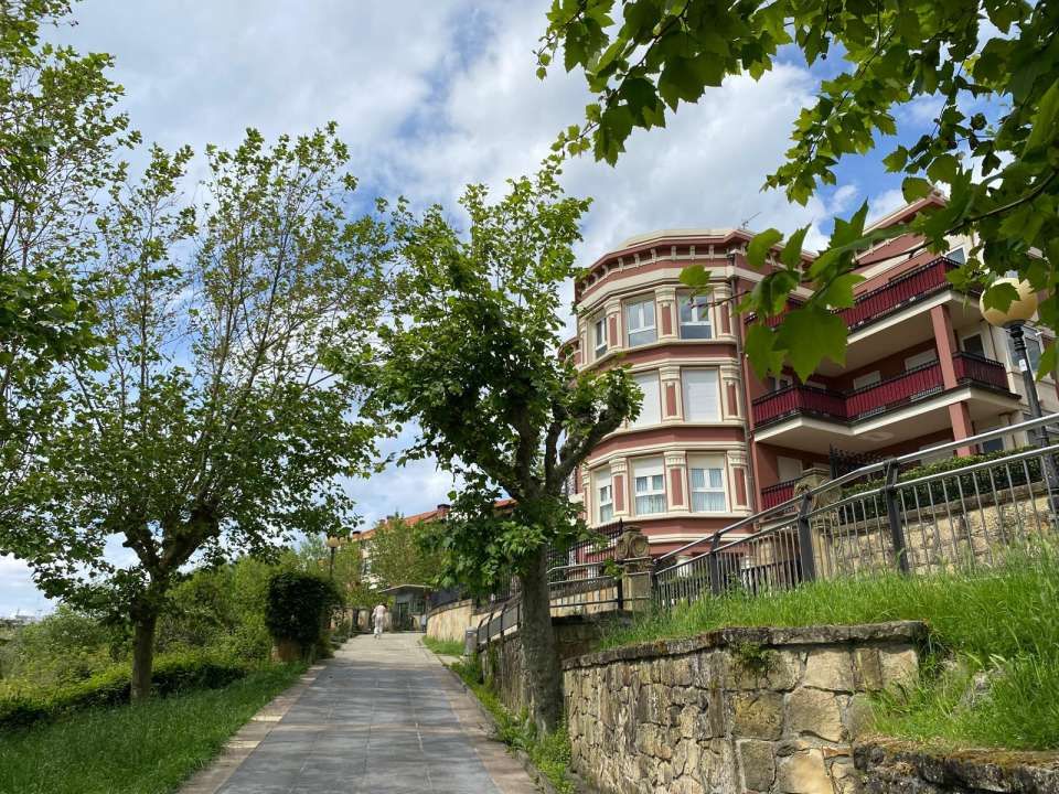Exterior view of Flat for sale in Getxo   with Heating, Private garden and Terrace