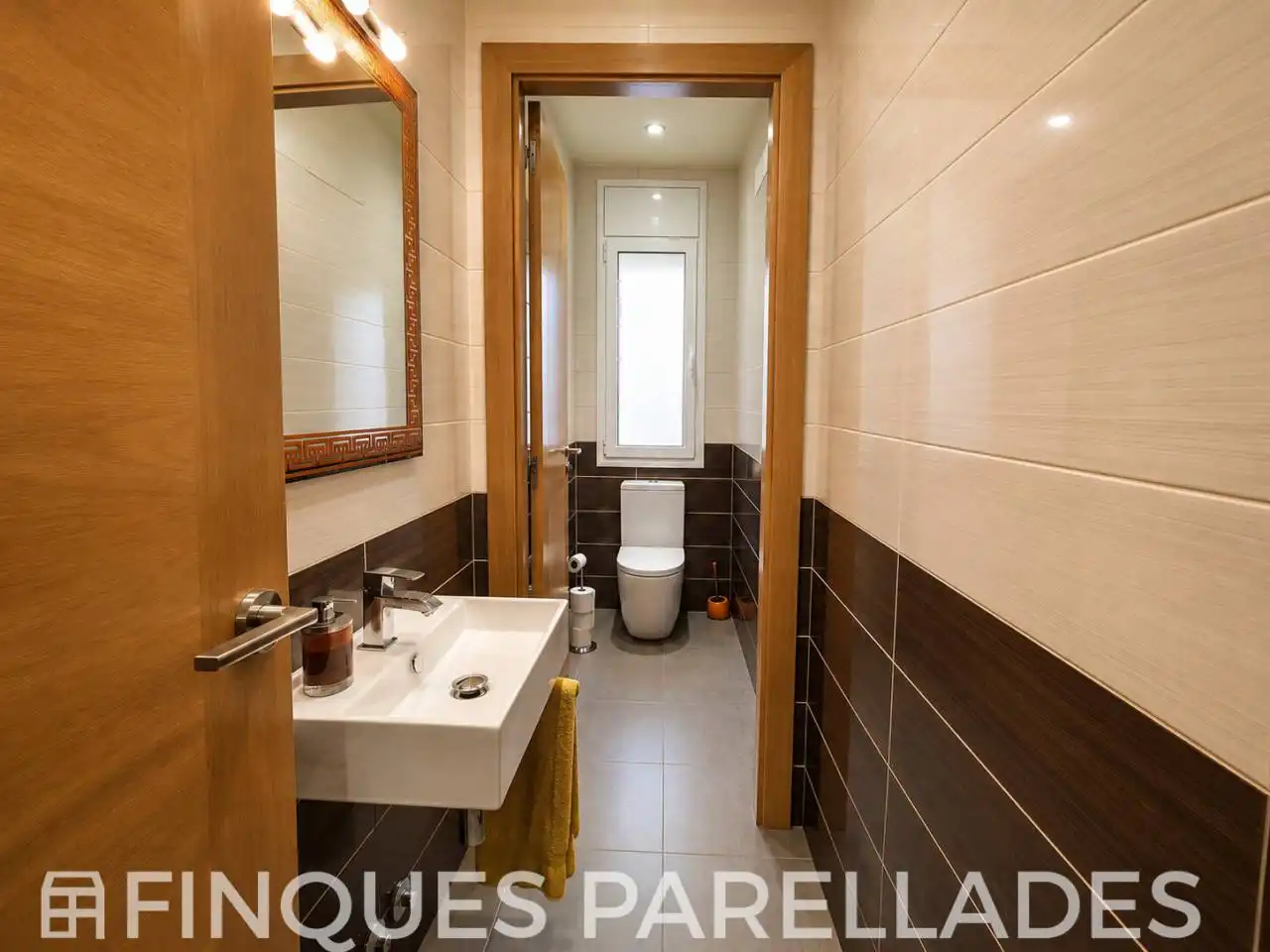 Bathroom of Houses for sale in Canyelles  with Air Conditioner, Heating and Private garden