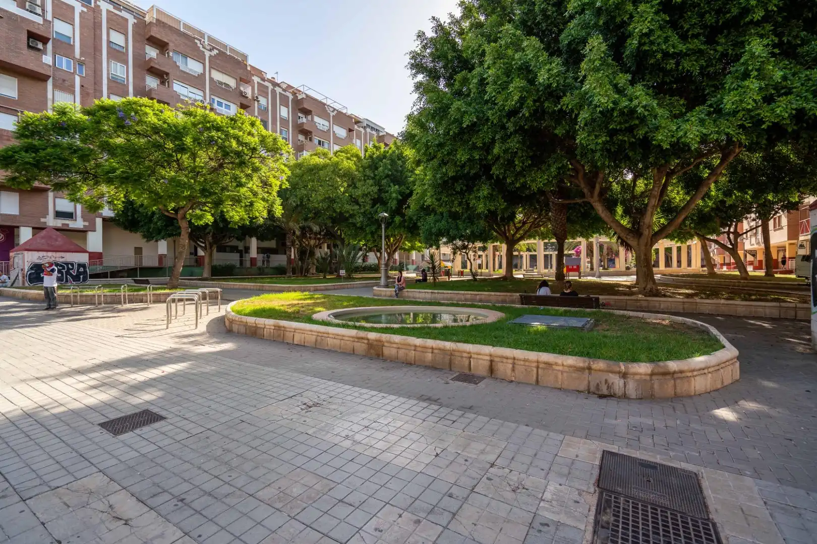 Exterior view of Flat for sale in Almería  with Air Conditioner, Storage room and Balcony