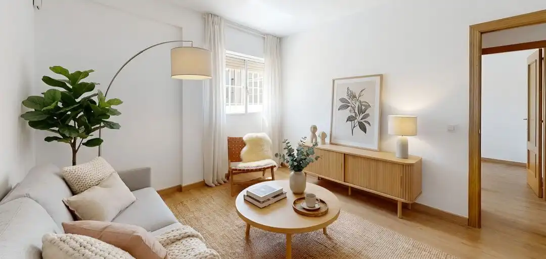 Sala d'estar de Pis en venda en Madrid amb Aire condicionat i Calefacció