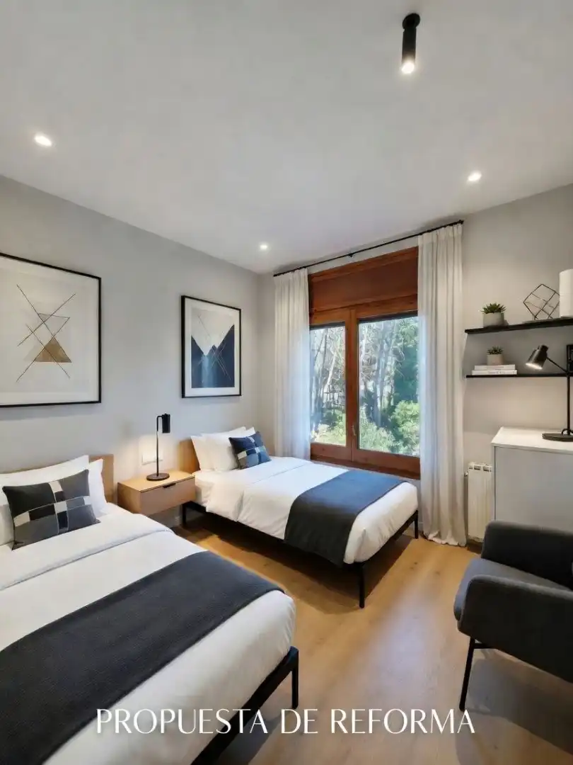Habitación de Casa o chalet en venta en Vallirana con Calefacción, Terraza y Piscina