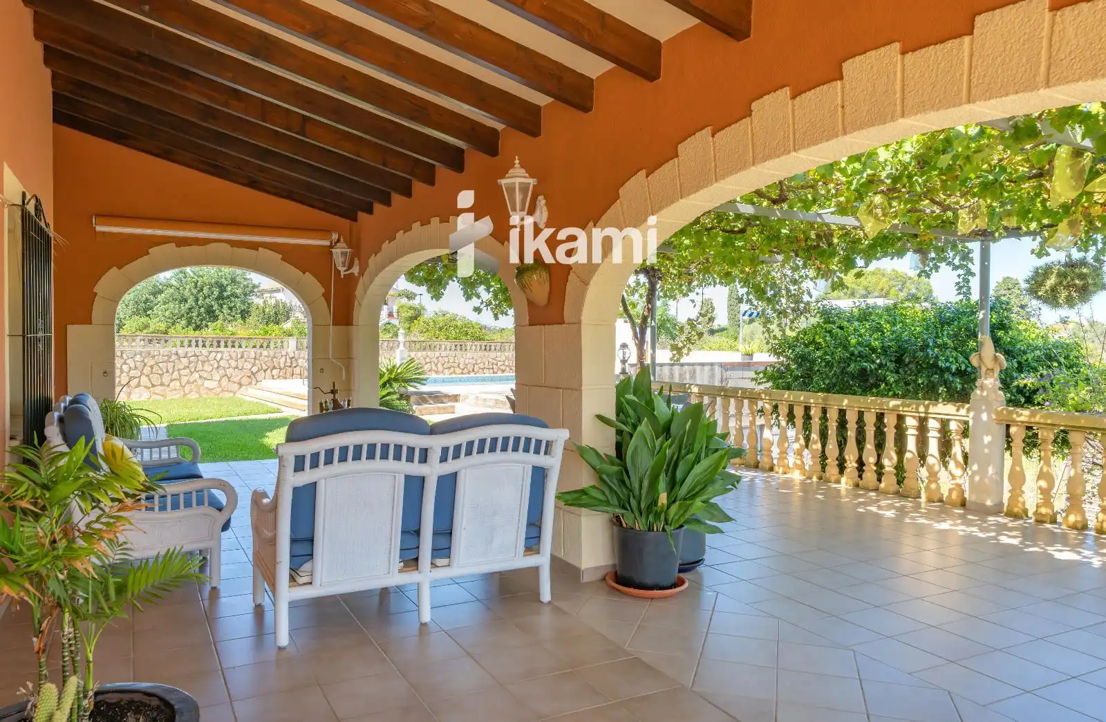 Garden of Houses for sale in Dénia  with Air Conditioner, Heating and Private garden