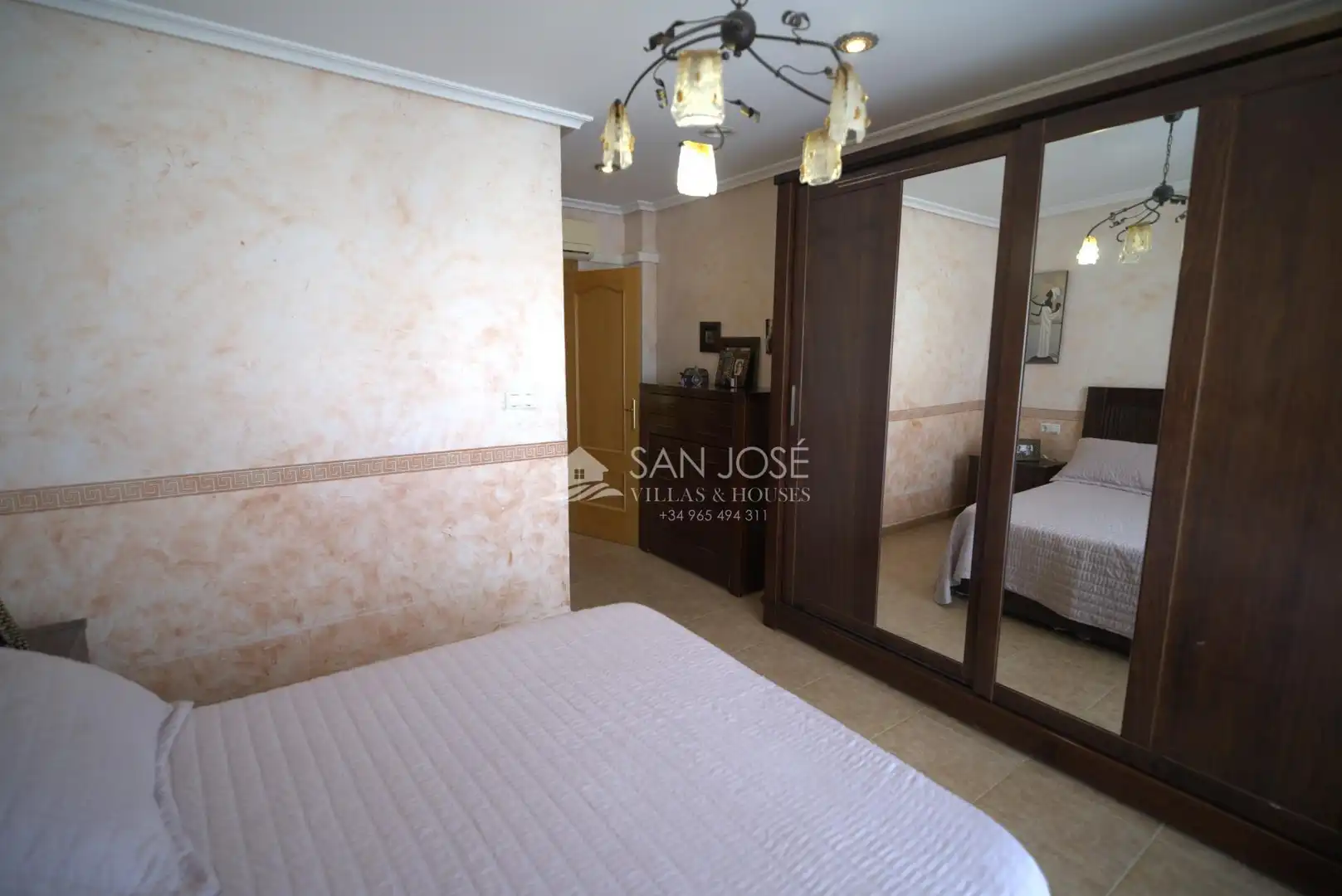 Bedroom of Detached homes for sale in Aspe  with Air Conditioner, Heating and Private garden