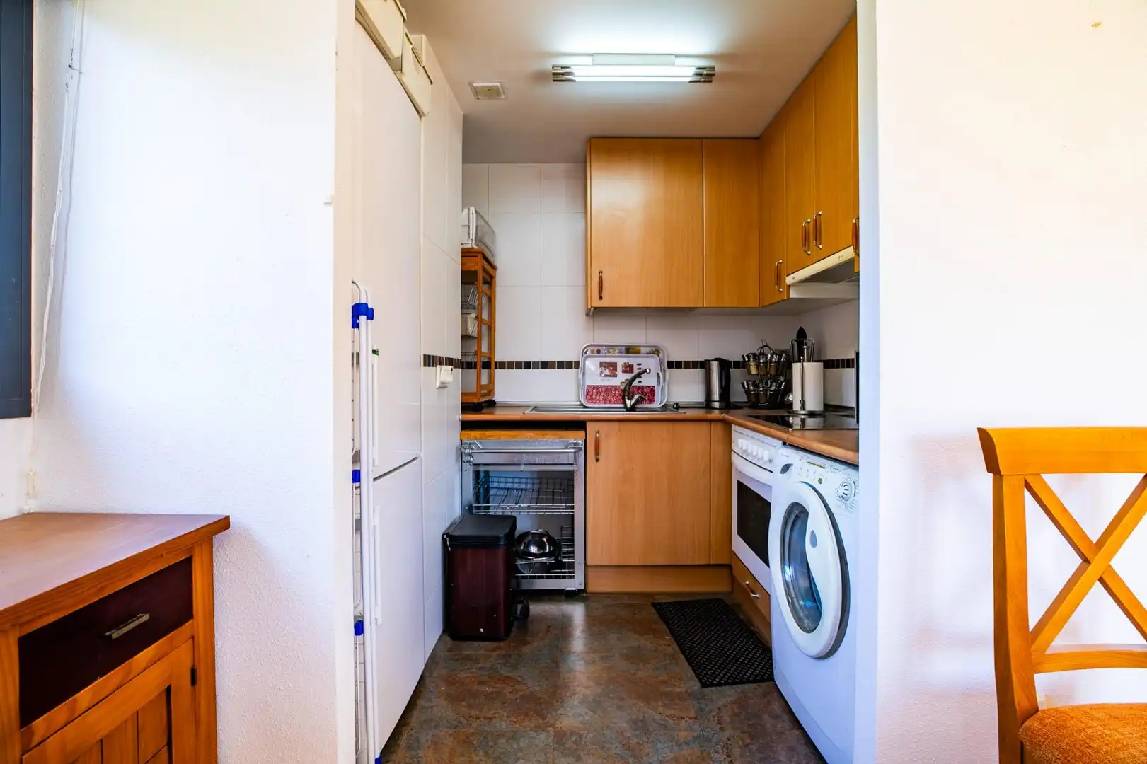 Kitchen of Flat for sale in Sabiñánigo  with Heating, Terrace and Storage room