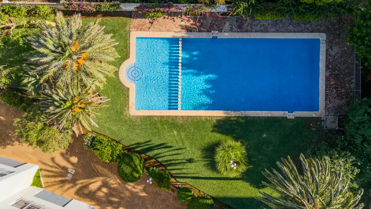 Swimming pool of Apartments for sale in Dénia  with Air Conditioner and Community pool
