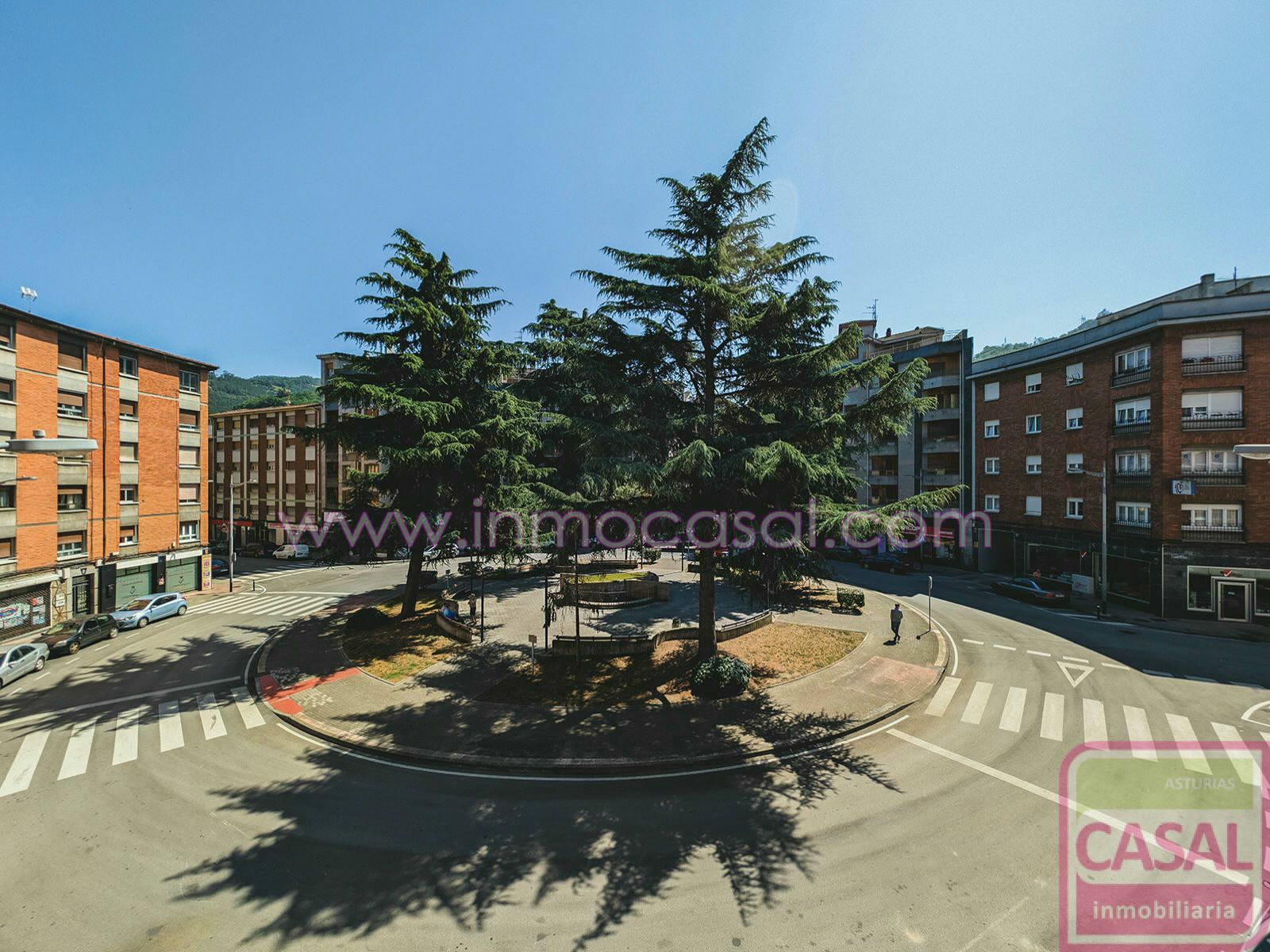 Exterior view of Flat for sale in Mieres (Asturias)  with Heating, Storage room and Furnished