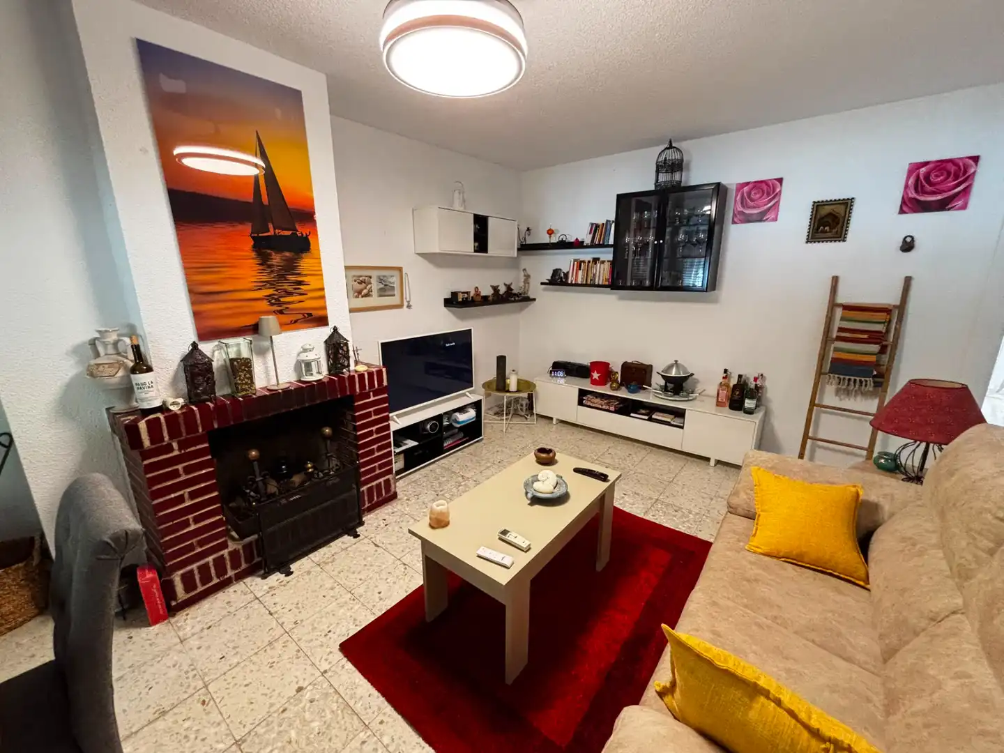 Living room of Houses for sale in Uceda  with Air Conditioner, Private garden and Terrace