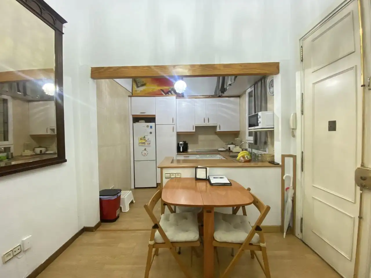 Kitchen of Ground floor for rent in Madrid
