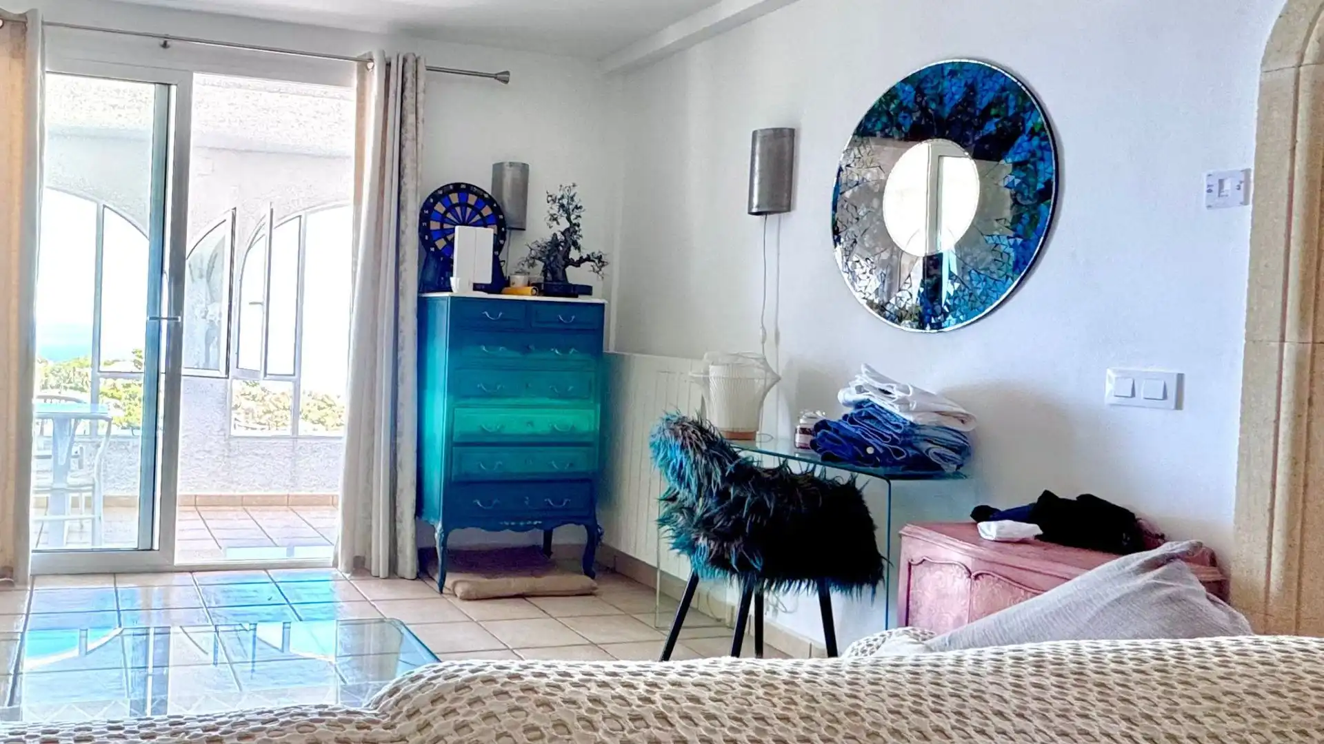 Bedroom of Houses for sale in Jávea / Xàbia  with Air Conditioner, Heating and Private garden
