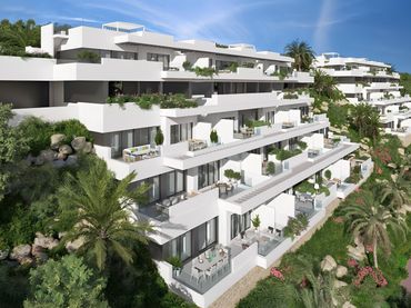 Baixos amb piscina en venda a La Cala Mijas