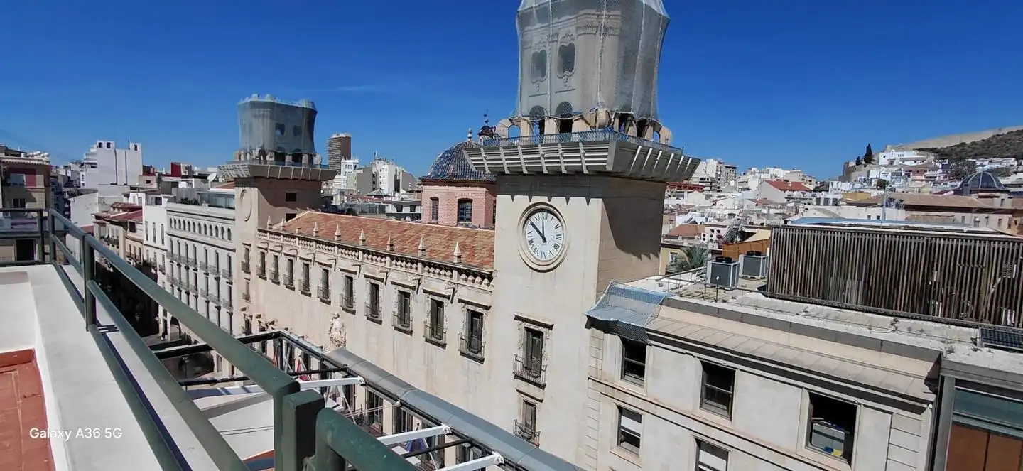Vista exterior de Piso de alquiler en Alicante / Alacant con Aire acondicionado y Amueblado