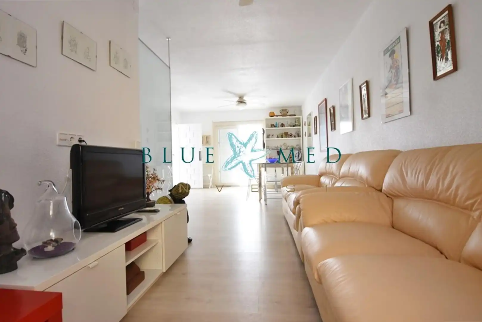 Sala de estar de Ático en venta en Mazarrón con Aire acondicionado, Calefacción y Terraza