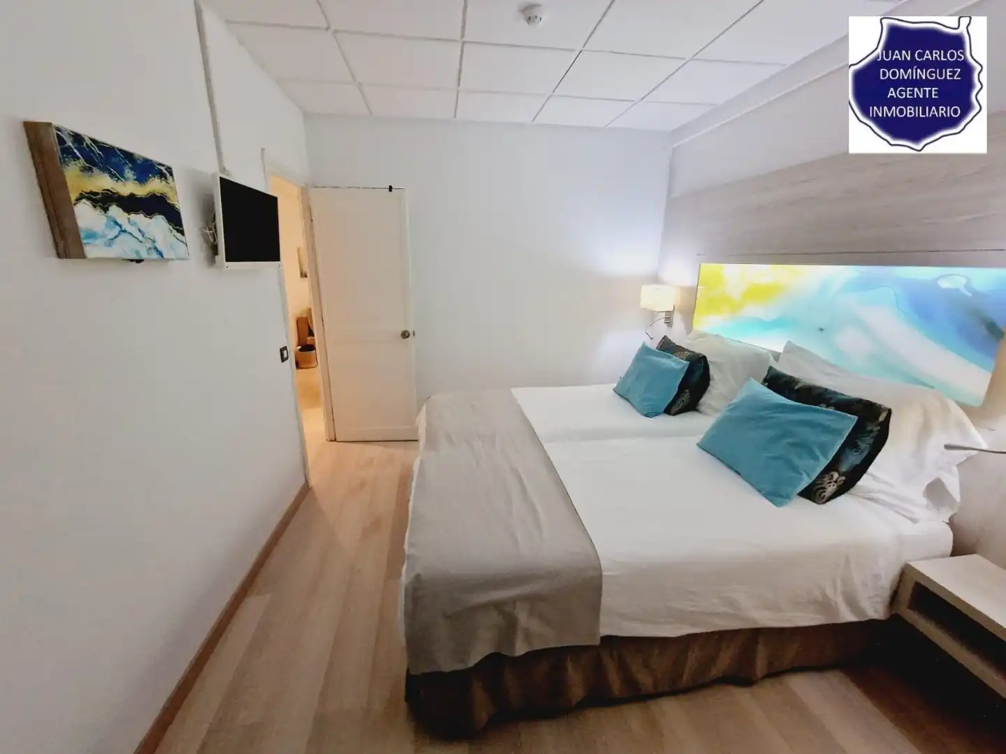 Habitación de Apartamento de alquiler en Mogán con Aire acondicionado, Terraza y Amueblado