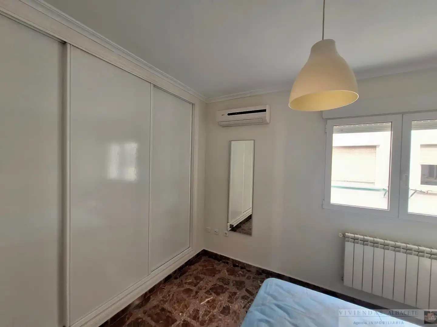 Bedroom of Flat for sale in Albacete  with Air Conditioner, Heating and Furnished