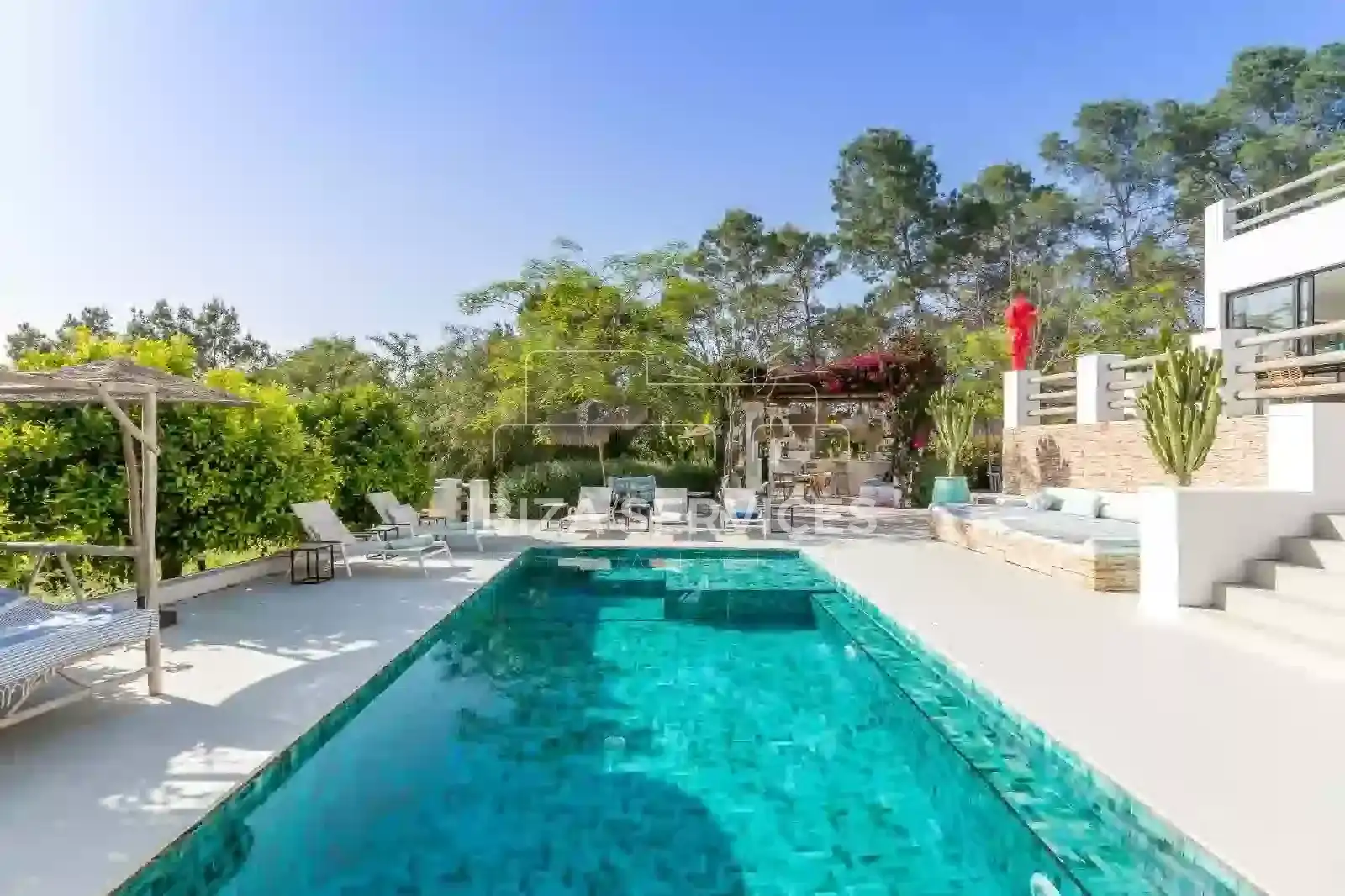 Detached house with pool to rent in Sant Antoni de Portmany, imagen 3