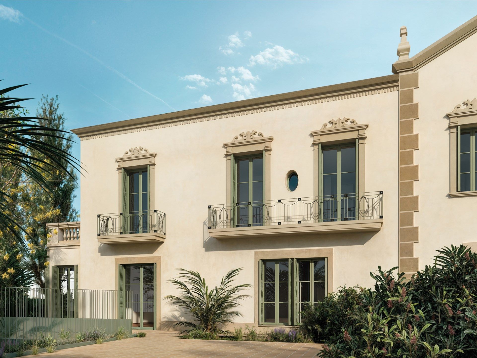Exterior view of Planta baja for sale in Sant Just Desvern  with Air Conditioner, Heating and Terrace