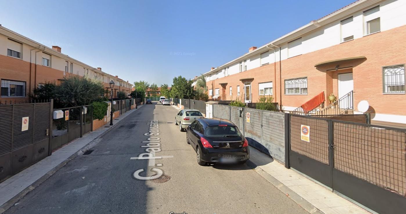 Exterior view of Single-family semi-detached for sale in Alovera  with Heating and Private garden