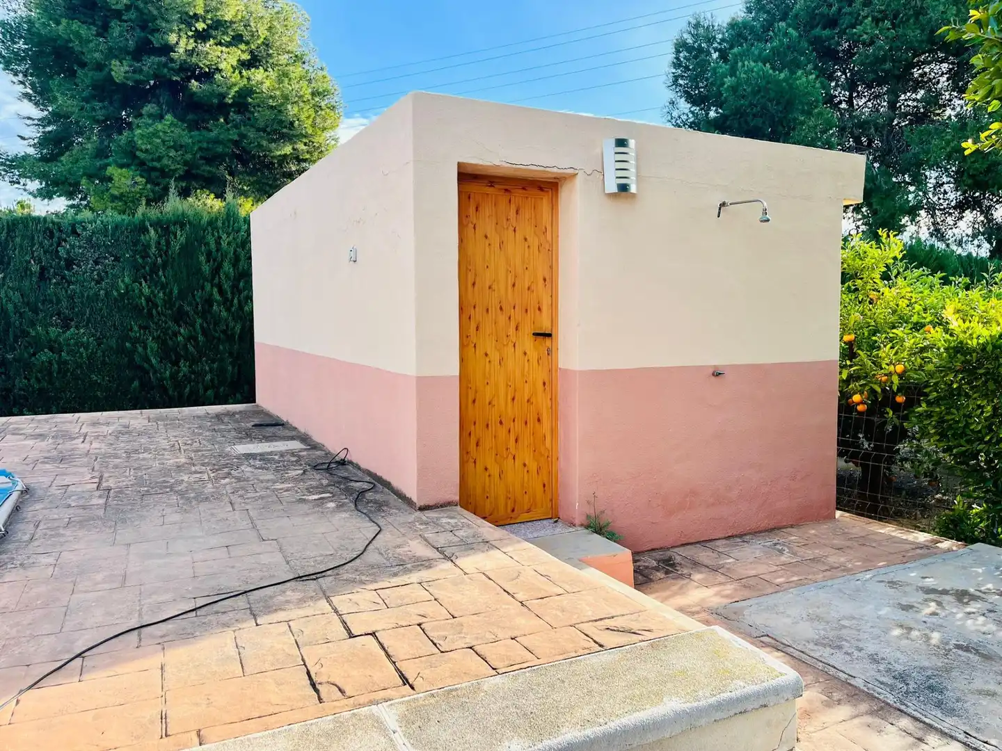 Exterior view of Houses for sale in Elche / Elx  with Air Conditioner, Private garden and Terrace