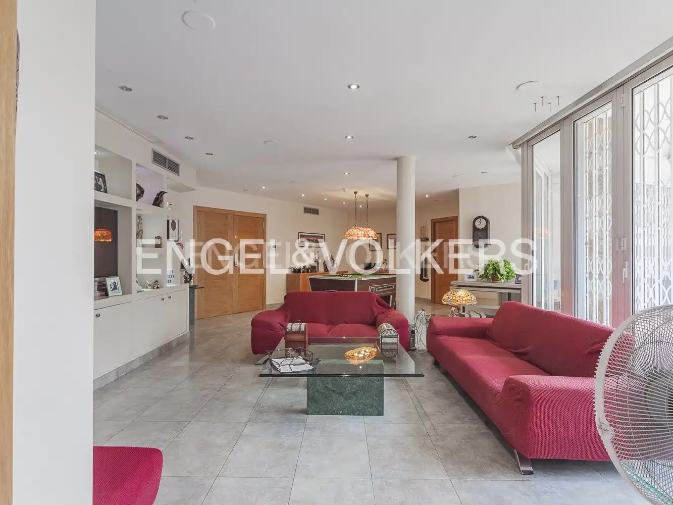 Living room of Detached homes for sale in Cerdanyola del Vallès  with Air Conditioner, Heating and Private garden