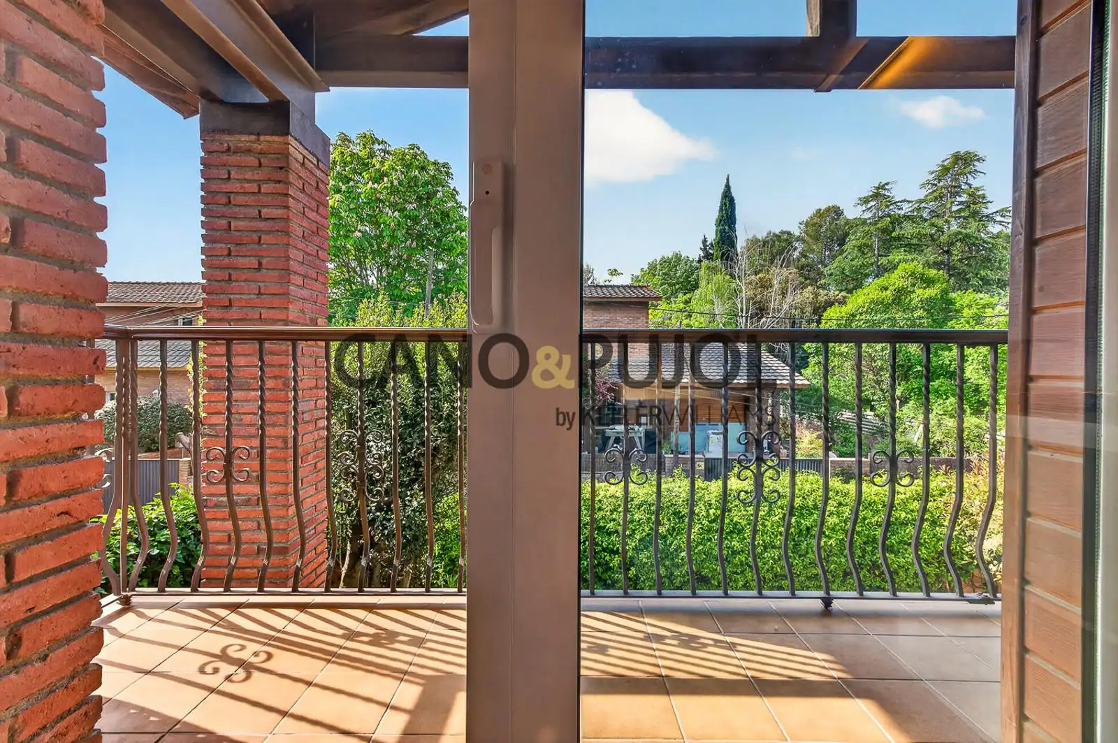 Terrassa de Casa o xalet en venda en Sant Cugat del Vallès amb Aire condicionat, Calefacció i Terrassa
