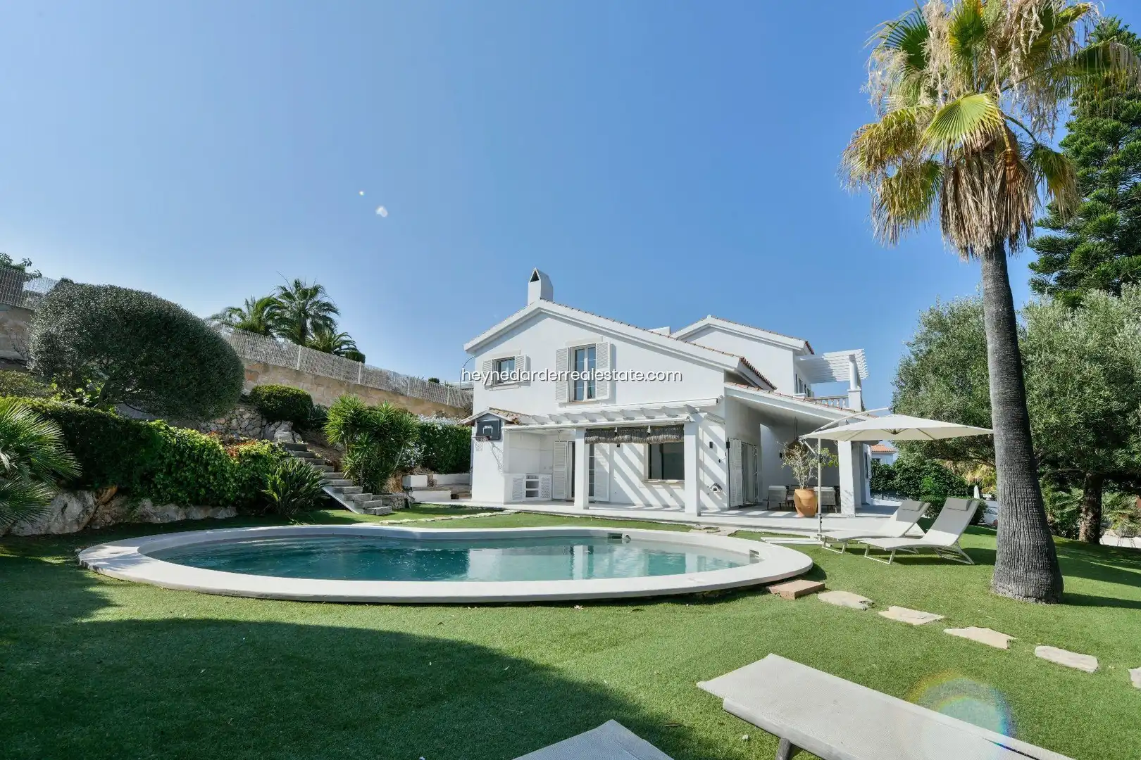 Exterior view of Houses for sale in Calvià  with Air Conditioner, Private garden and Storage room