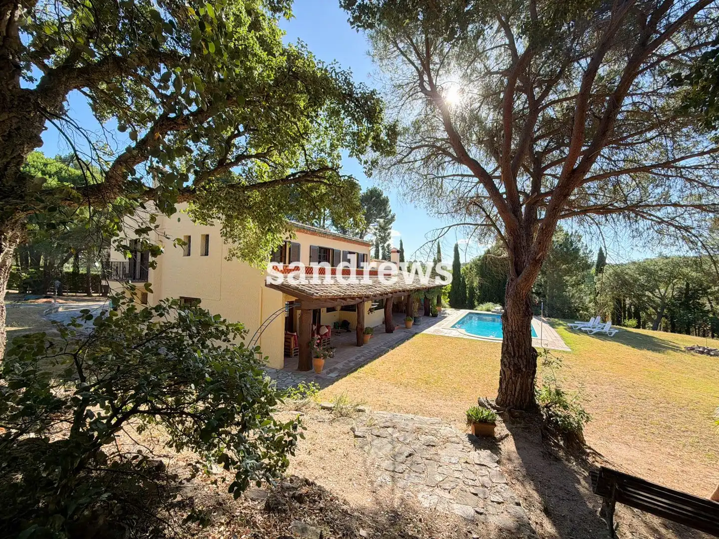 Jardí de Casa o xalet en venda en Darnius amb Calefacció, Jardí privat i Terrassa