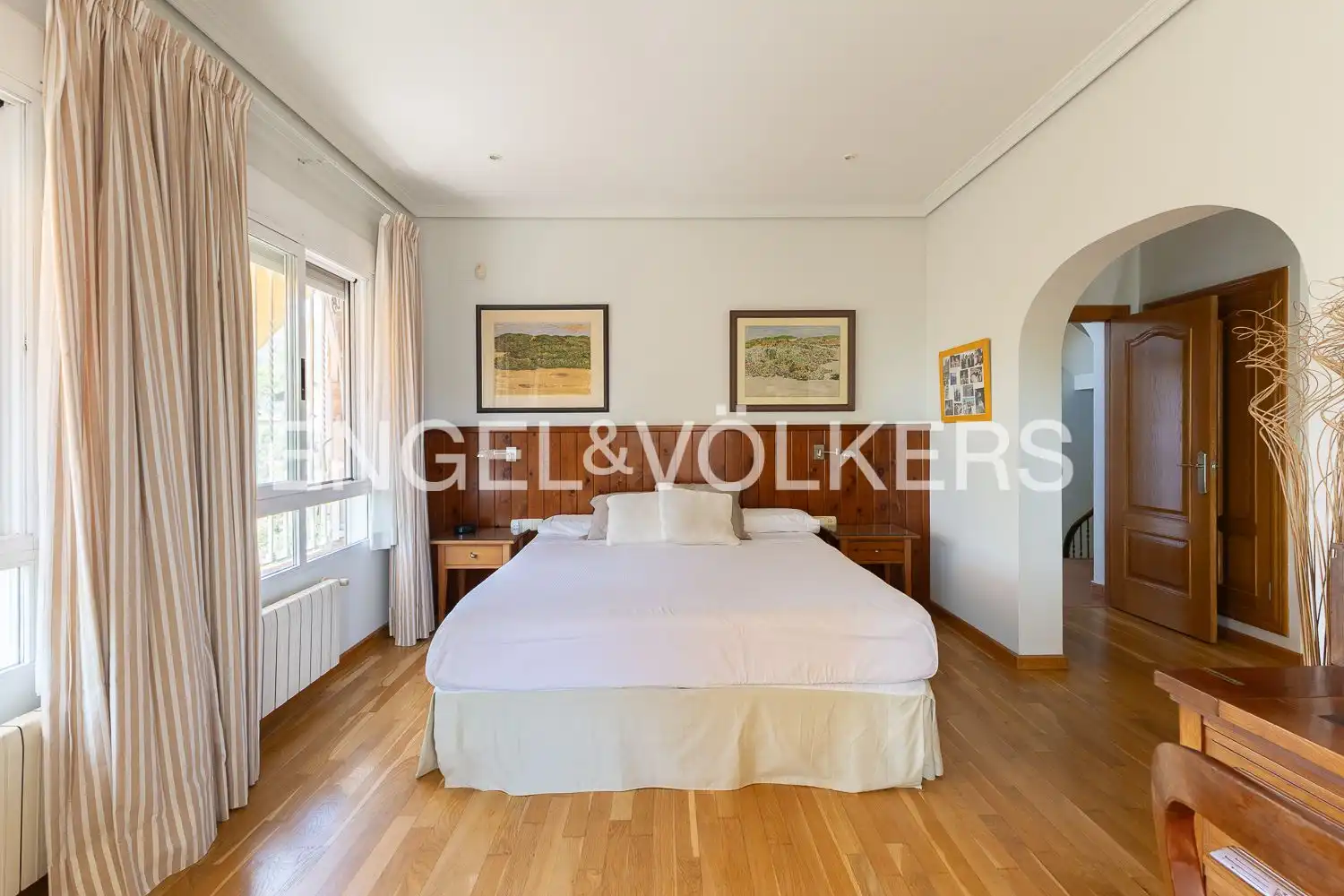 Dormitori de Casa o xalet en venda en Sagunto / Sagunt amb Aire condicionat, Calefacció i Jardí privat
